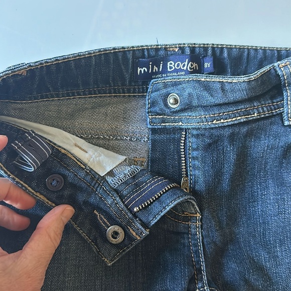 Mini Boden Denim Jeans Cropped - Picture 2 of 8